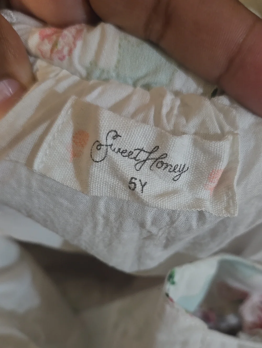 Toddler Size 5 Sweet Honey Dress